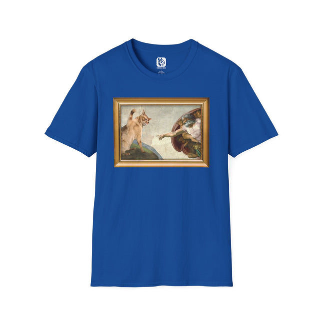 "The Slap" Creation of Catam Unisex T-Shirt in Royal .