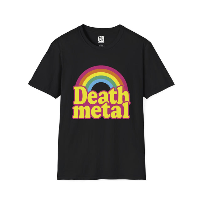 Brutal Death Metal Unisex T-Shirt in Black .