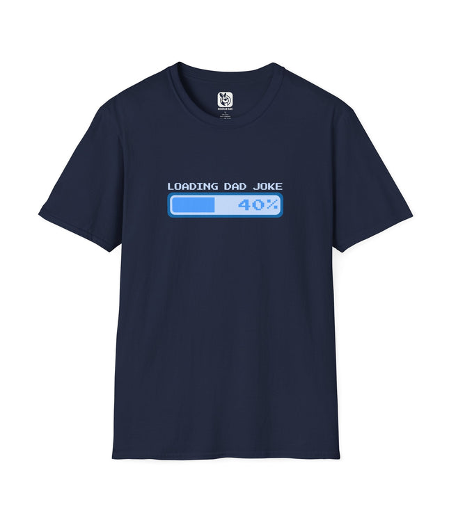 Loading Dad Joke Unisex T-Shirt in Navy .